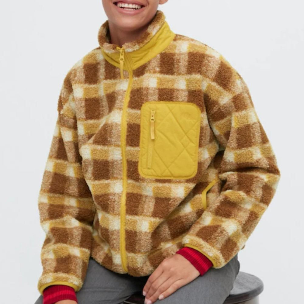 Windproof Outer Fleece Printed Jacket (JW Anderson)